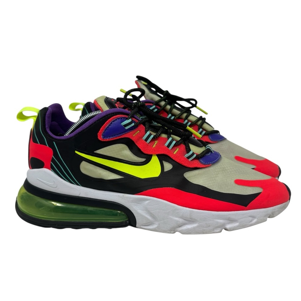 Nike Air Max 270 React Parachute Sneakers Mens SZ 12